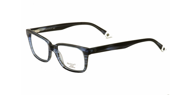 GANT RUGGER GR Yuri Rectangular Eyeglass Frames 52-16-145 -Blue NEW