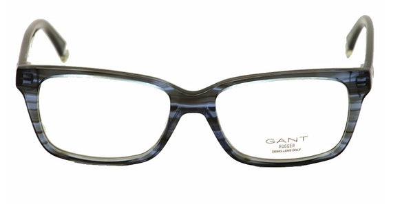GANT RUGGER GR Yuri Rectangular Eyeglass Frames 52-16-145 -Blue NEW