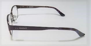 GANT Women's Oval Metal GW101 Eyeglass Frames 51-17-135 -Satin Purple NEW