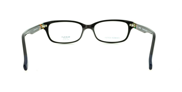 GANT Women's GW4003 Rectangular Eyeglass Frames 52-17-140- Black NEW