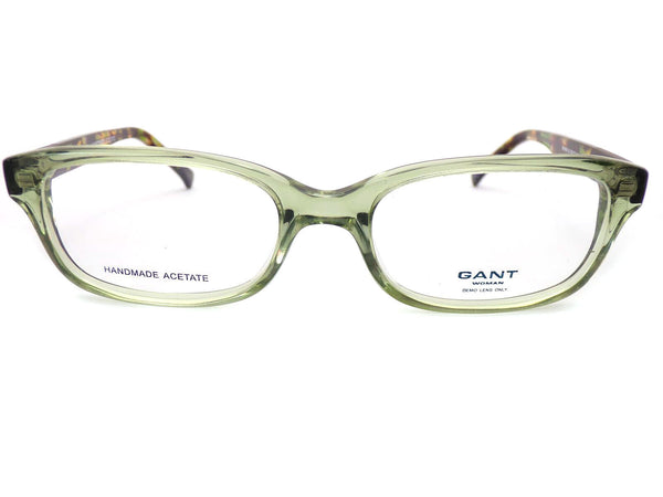GANT Women's GW4003 Rectangular Eyeglass Frames 52-17-140- Olive Green  NEW