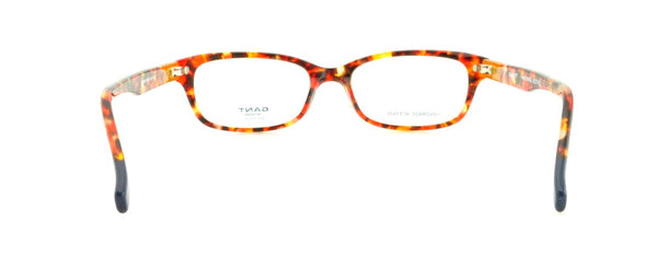 GANT Women's GW4003 Rectangular Eyeglass Frames 52-17-140- Red Tortoise NEW