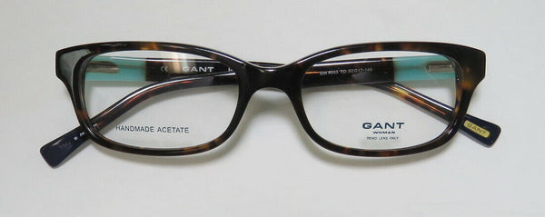 GANT Women's GW4003 Rectangular Eyeglass Frames 52-17-140- Tortoise NEW