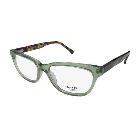 GANT Women's GW4005 Cateye Eyeglass Frames 51-16-140- Olive Green  NEW