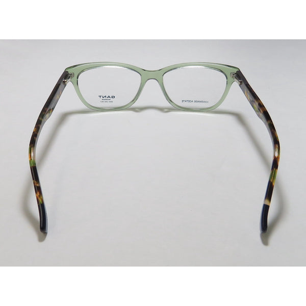 GANT Women's GW4005 Cateye Eyeglass Frames 51-16-140- Olive Green  NEW