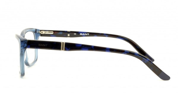 GANT Women's Rectangular GW4012 Eyeglass Frames 55-17-140  - Blue   NEW
