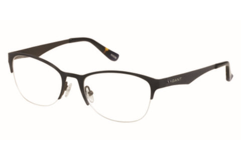 GANT Women's Half Rim GW4018 Eyeglass Frames 52-18-135 -Satin Navy Brown NEW