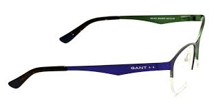 GANT Women's Half Rim GW4018 Eyeglass Frames 52-18-135 -Satin Purple Green NEW