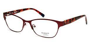 GANT Women's Metal Addy Eyeglass Frames 54-17-135  -Satin Burgundy  NEW