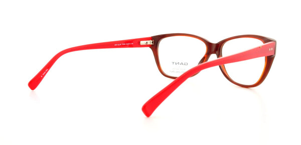 GANT Women's Allie Eyeglass Frames 52-14-135  -Tortoise Red NEW