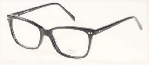 GANT Women's Amelia Square Eyeglass Frames 53-16-145 -Black NEW