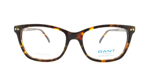 GANT Women's Amelia Square Eyeglass Frames 53-16-145 -Tortoise NEW