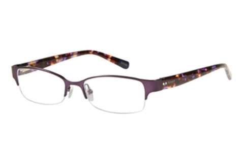 GANT Women's Semi-Rimless GW Eliza Eyeglass Frames 48-16-135 -Satin Purple NEW