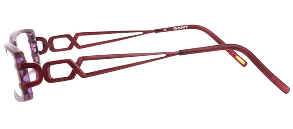 GANT Women's Rectangular Elsa Eyeglass Frames 54-14-140 -Purple  NEW