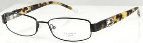 GANT Women's Metal Ivy St. Eyeglass Frames 52-16-135  -Satin Black NEW
