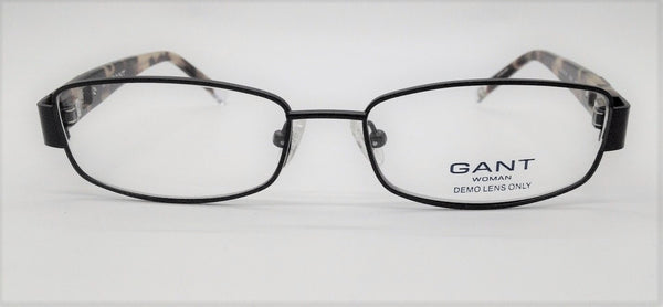 GANT Women's Metal Ivy St. Eyeglass Frames 52-16-135  -Satin Black NEW