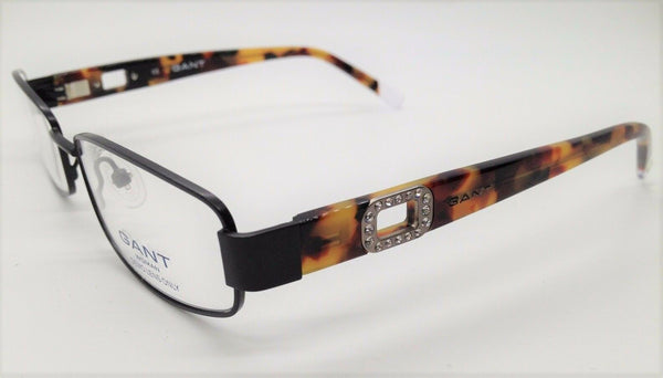 GANT Women's Metal Ivy St. Eyeglass Frames 52-16-135  -Satin Black NEW