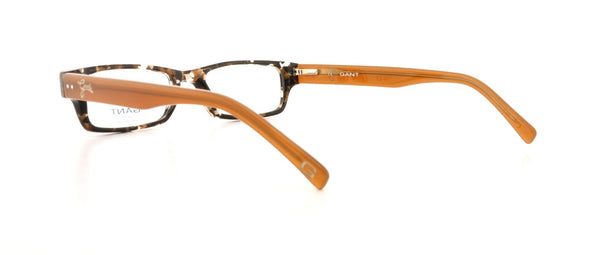 GANT Women's Rectangular Kelly Eyeglass Frames 48-16-135 -Black Marble NEW