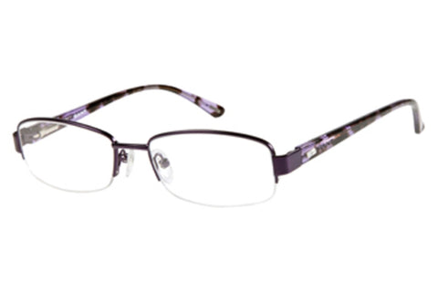 GANT Women's Half Rim Patty Eyeglass Frames 52-18-135  -Satin Purple NEW