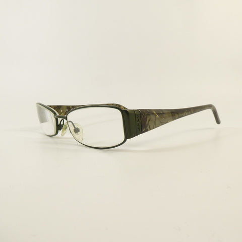 GANT Women's Rectangular Pucara Eyeglass Frames 50-17-135 -Satin Olive NEW