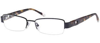 GANT Women's Semi-Rimless Swan St Eyeglass Frames 51-17-135 -Satin Black NEW