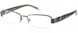 GANT Women's Semi-Rimless Swan St Eyeglass Frames 51-17-135 -Satin Olive NEW