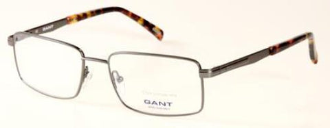GANT Men's Metal Asher Eyeglass Frames 54-17-140  -Satin Gunmetal  NEW