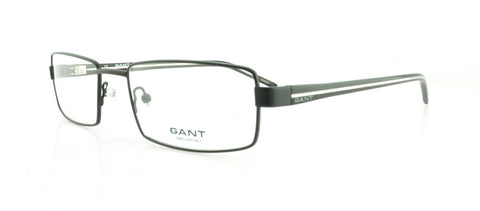 GANT Men's Modified Oval G Lettere Eyeglass Frames 51-17-140  -Black NEW