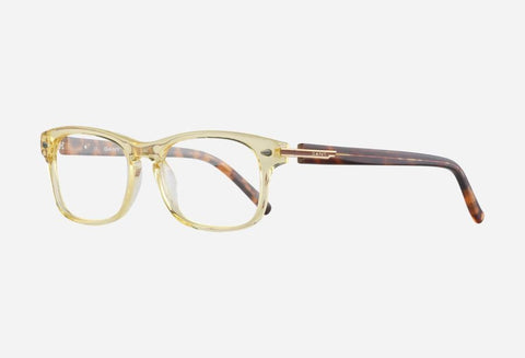 GANT Men's Modified Oval G Lettere Eyeglass Frames 51-17-140 -Amber Tortoise NEW