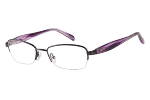 GANT Women's Semi-Rimless GW Lo Eyeglass Frames 51-18-135  -Satin Purple NEW