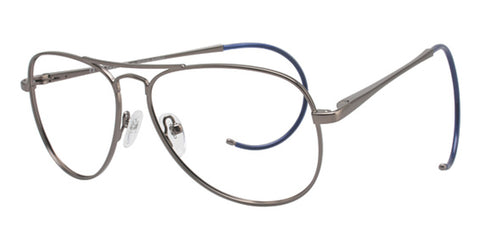 GANT Aviator Metal Madeline Eyeglass Frames 52-12-152 -Satin Gun  NEW