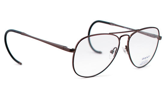 GANT Aviator Metal Madeline Eyeglass Frames 52-12-152 -Satin Gun  NEW