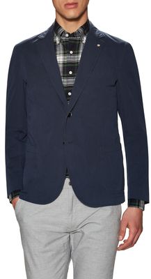 GANT Dark Blue Weekender Fit Casual Friday Blazer Size 110 NWT