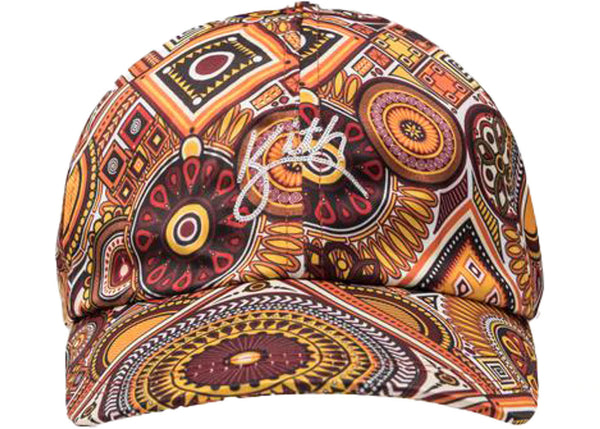 KITH Unisex Geo BG Kith Embroidered Adjustable Hat One Size NWT