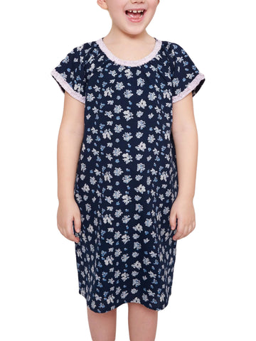 ROBERTA ROLLER RABBIT Girls Navy Blue Jessica Akari Dress $55 NEW