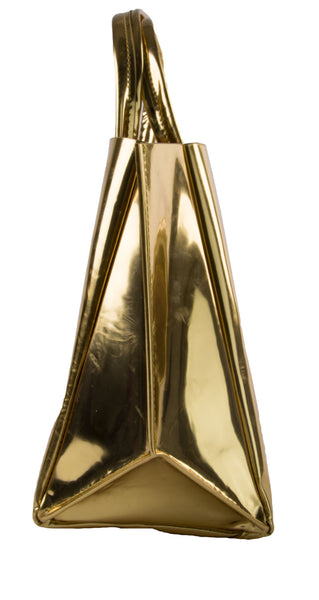 AMPERSAND AS APOSTROPHE Half Tote, Gold Mirror