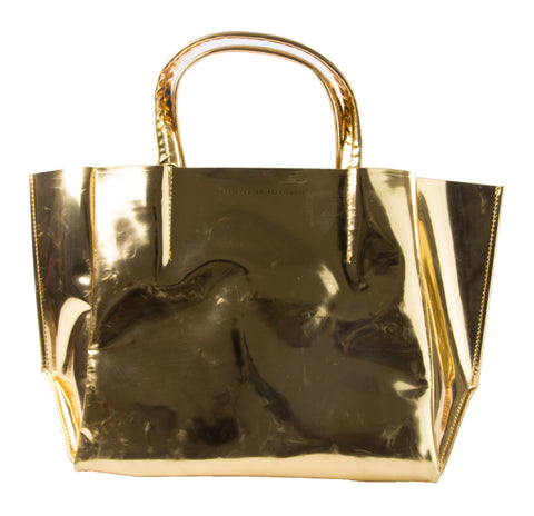 AMPERSAND AS APOSTROPHE Half Tote, Gold Mirror