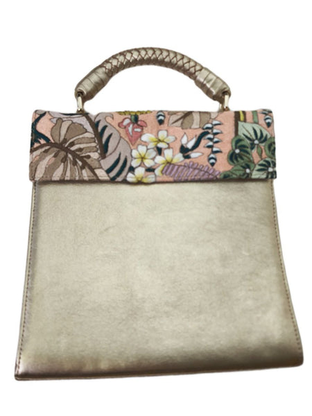 POPINJAY Women's Gold Fin Shoulder Bag #GCSFN One Size NWT