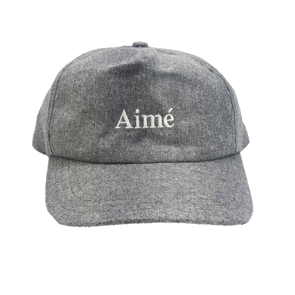 AIME LEON DORE Men's Grey Wool Baseball Cap One Size Fits All NEW