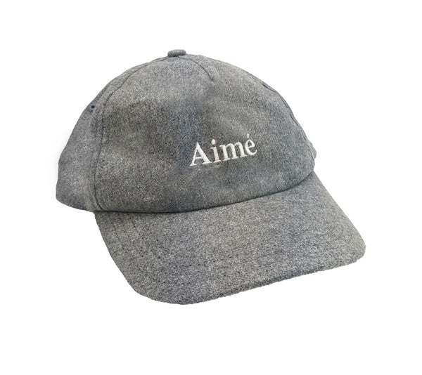 AIME LEON DORE Men's Grey Wool Baseball Cap One Size Fits All NEW