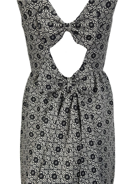 ERIN Women's Black Open Back Bows Dress #40811274720 6 NWT