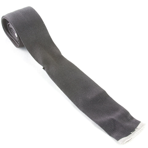 J. LINDEBERG Men's Square End Silk Neck Tie, Grey, One Size