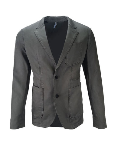 EFM Men's Grey Chroma Stretch Blazer #E1M1192077 44/54 NWT