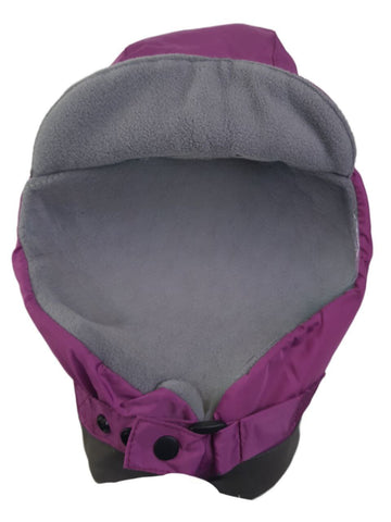 7AM Baby's Purple Classic Chapka Hat #CH212 3-12m NWT