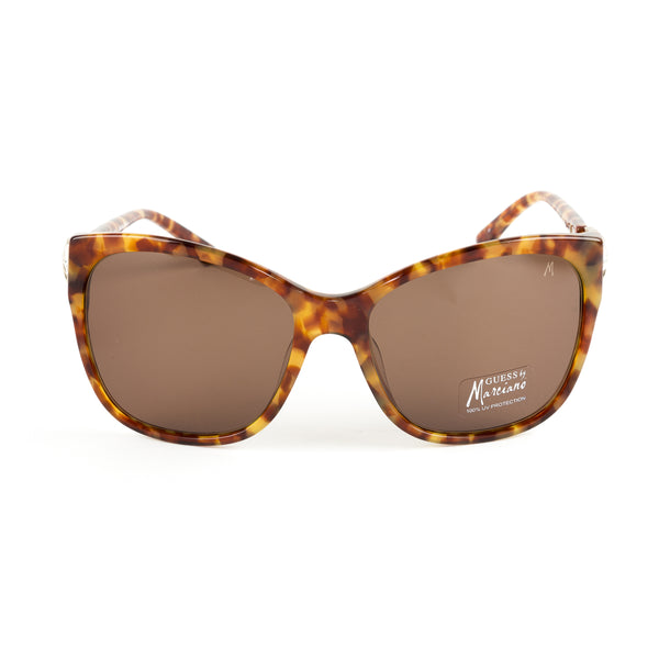 GUESS by Marciano Square Cateye Sunglasses w/ Swarovski Crystal GM651 NEW