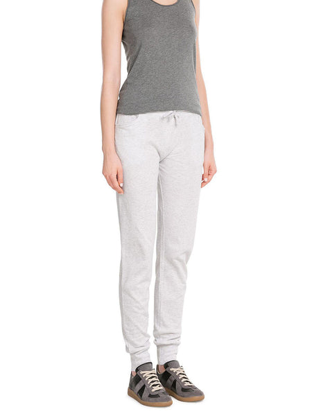 MAJESTIC FILATURES PARIS Women's Heather Grey Tapered Leg Sweatpants $270 NWT