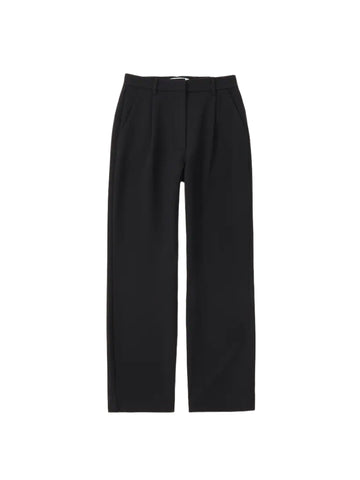 DEREK LAM Women's Black Straight Pants #HJ2 10 NWOT