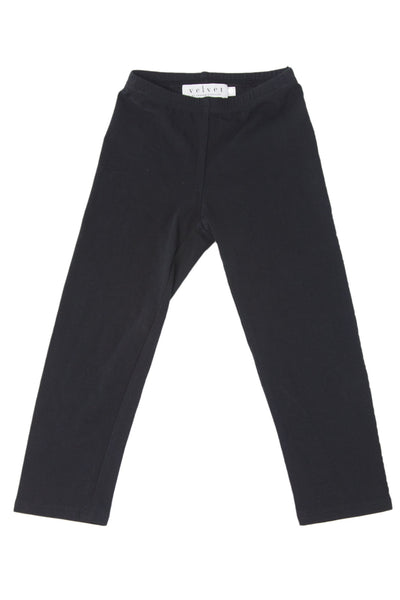 VELVET by Graham & Spencer Girl's Harper Cotton Leggings NWT $42