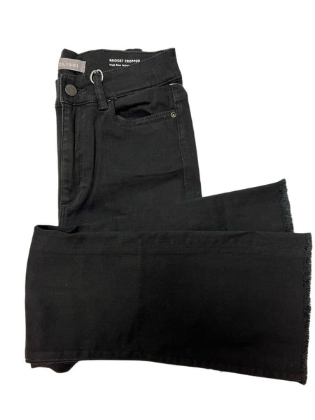 DL1961 Women's Henderson Bridget Cropped High Rise Instasculpt Boot Jeans NWT