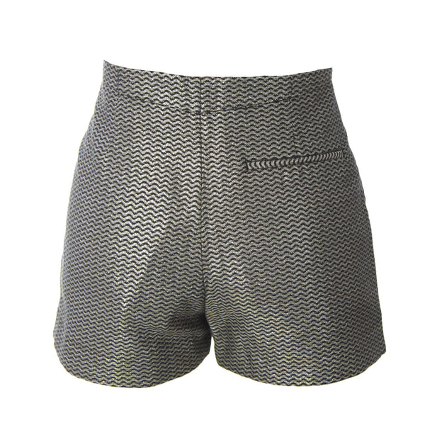 SURFACE TO AIR Women's Silver Heyo Shorts $260 NEW